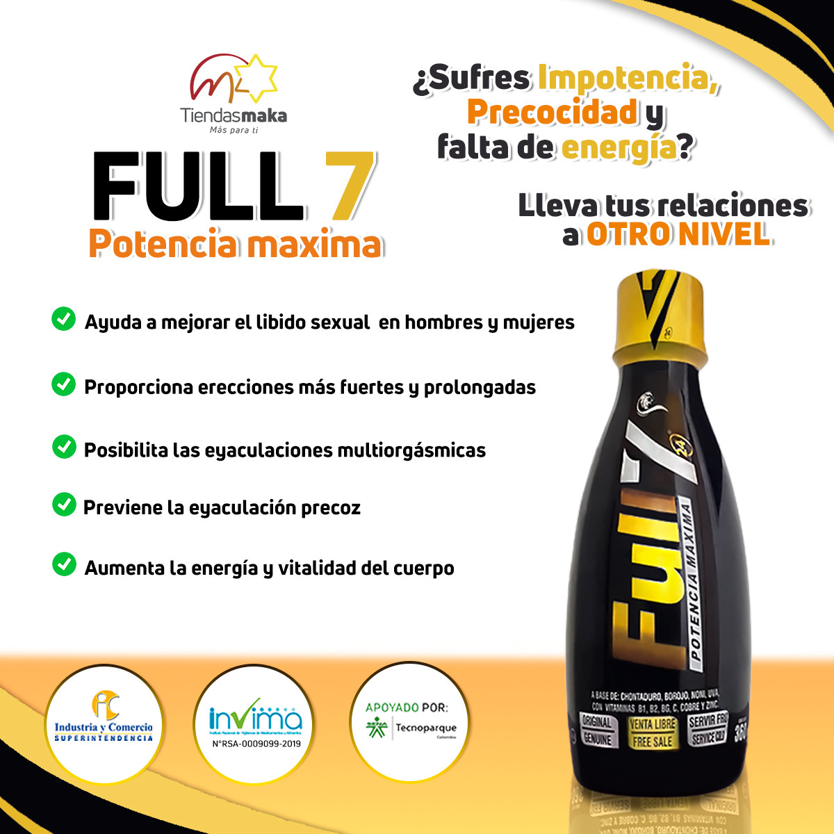 Miniatura 2 de Potencializador Sexual - Full 7